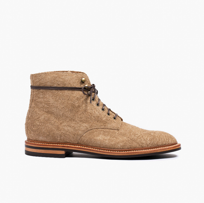 7.5E Edward Boot Milkshake Rough Suede