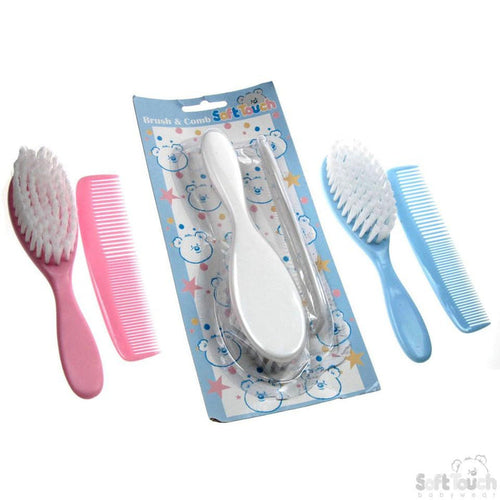 Baby Brush & Comb Set: P600 - Kidswholesale.co.uk
