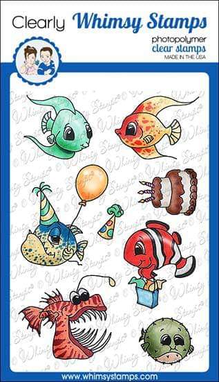 Best Fishes Clear Stamps - Whimsy Stamps
