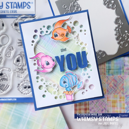 Best Fishes Clear Stamps - Whimsy Stamps