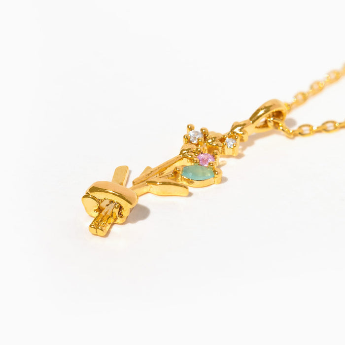 Birth Month Flower Necklace Base