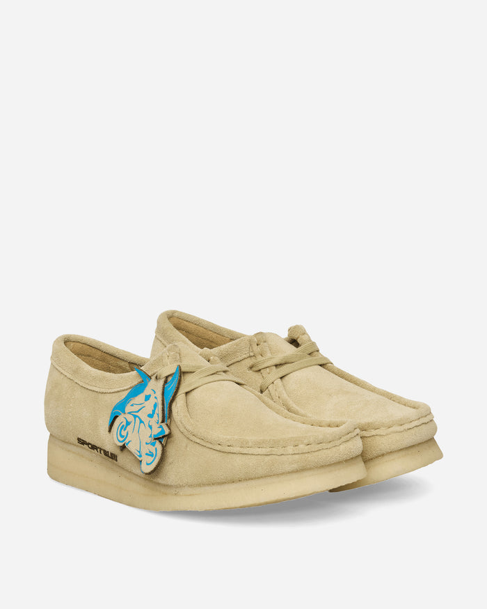 Clarks Clarks Wallabee X Bleumode Beige Classic Shoes Laced Up CLARKSXBM 001
