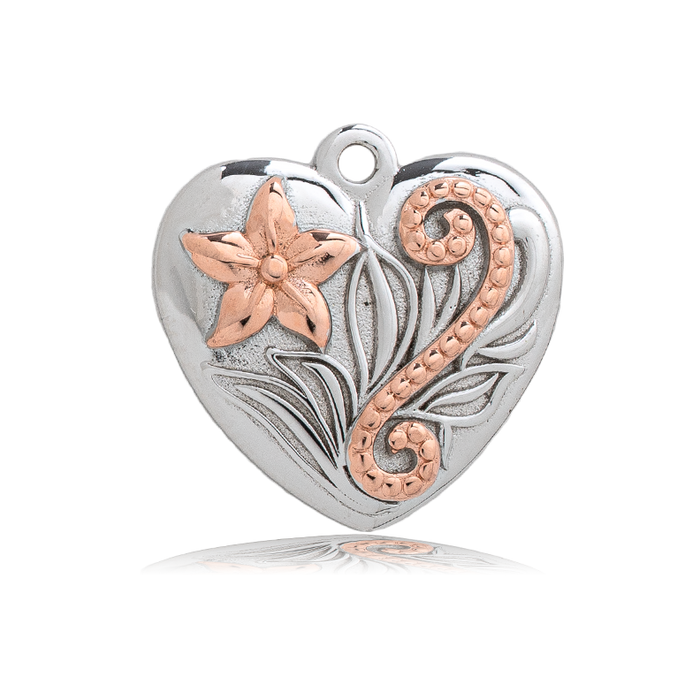 Blue Aquamarine Stone Bracelet with Renewal Heart Sterling Silver Charm