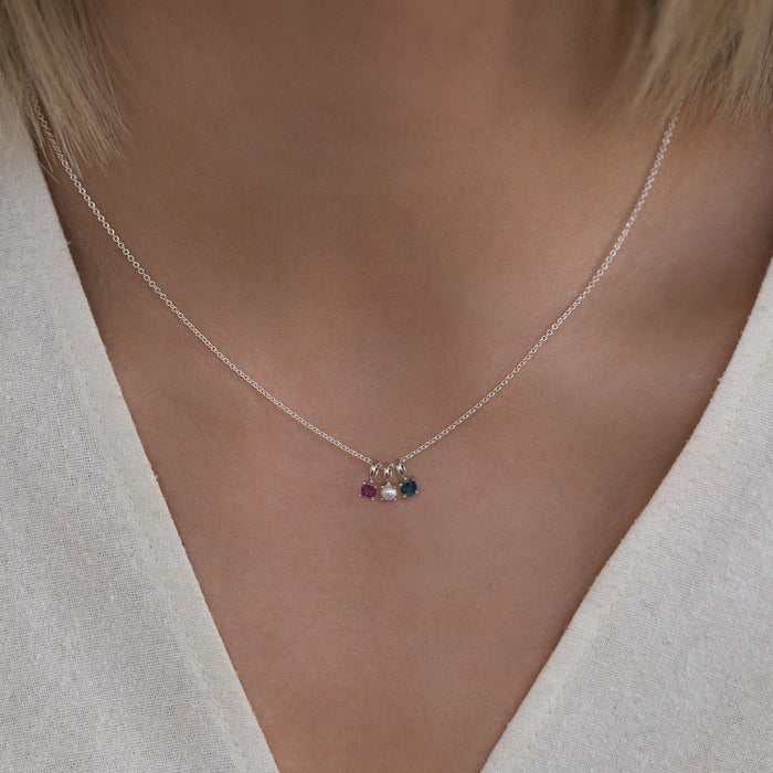 Blue Sapphire Birthstone Necklace