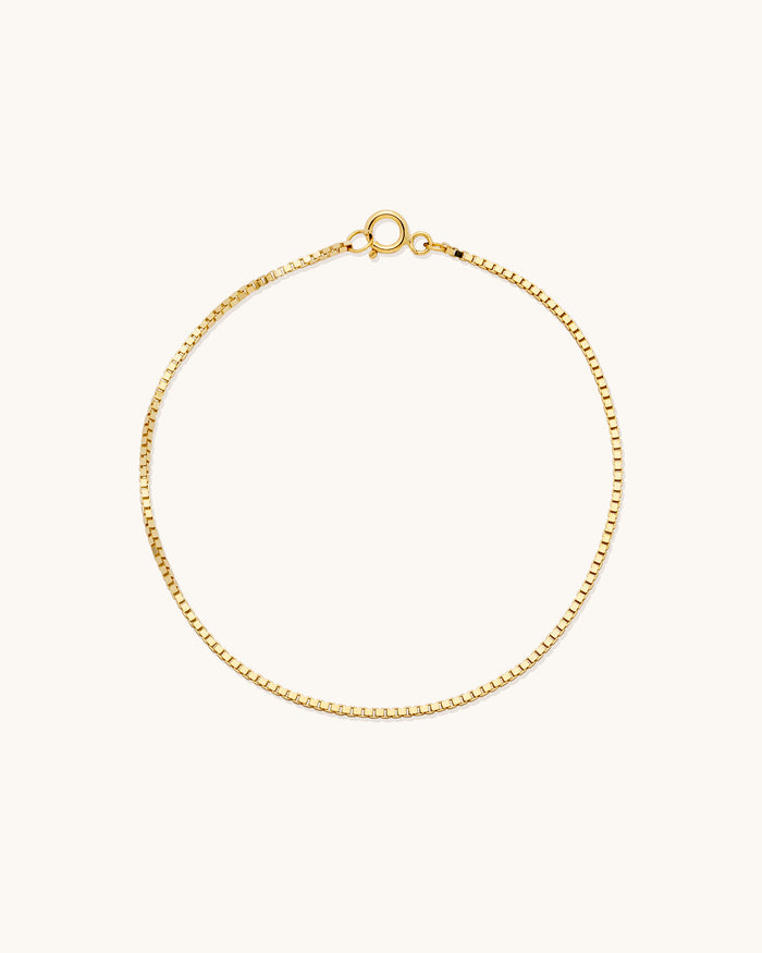 Bold Box Chain Bracelet