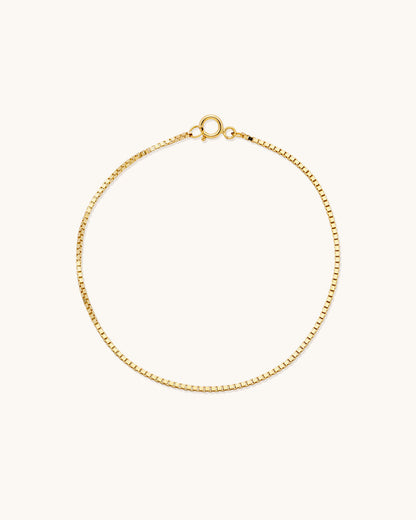 Bold Box Chain Bracelet