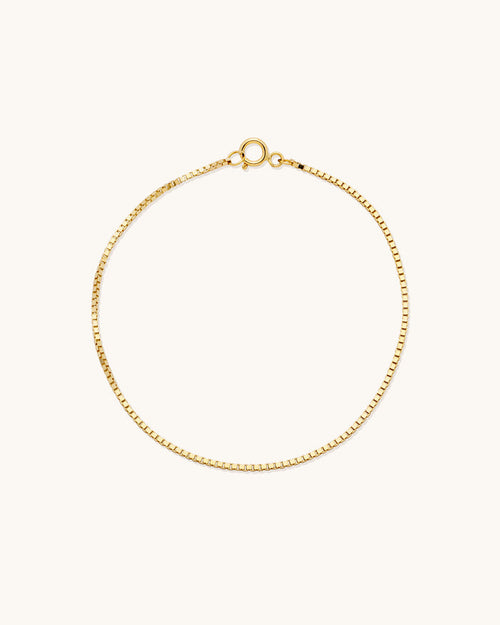 Bold Box Chain Bracelet