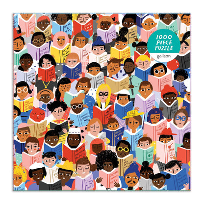 Book Club 1000 Piece Jigsaw Puzzle 1000 Piece Puzzles Carolyn Suzuki Collection