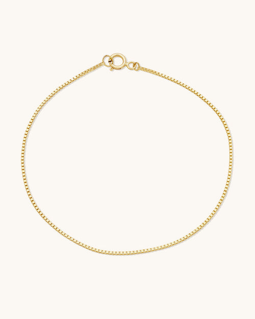 Box Chain Anklet