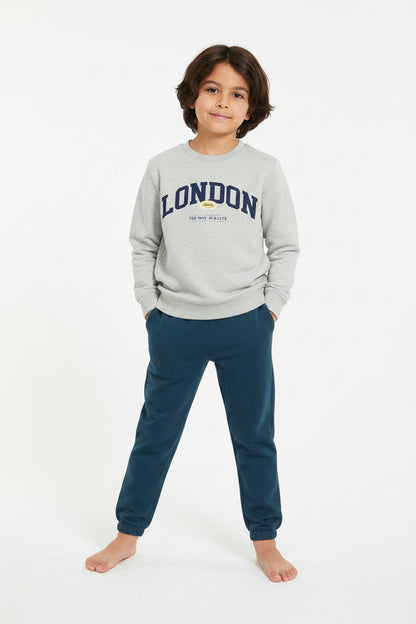 Boys Top & Jogger set - London (PK5) (4-12yrs) (Ex-Chainstore) LDN16