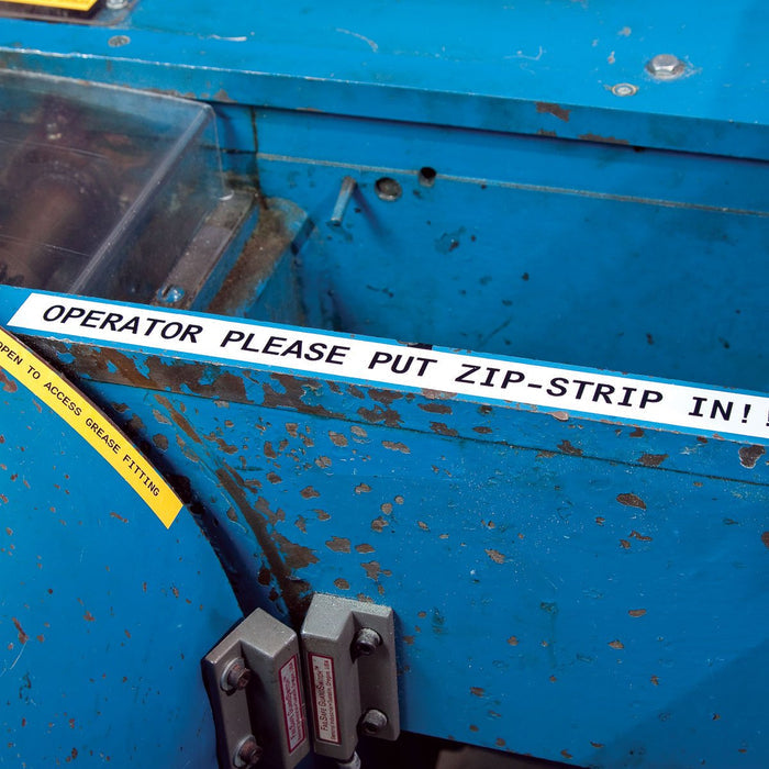 Label Tape with Ribbon - Mann Supply BradyLabel Printers