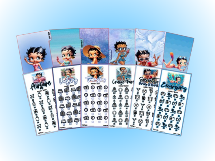 Budget Bundle | Betty Boop Cruise 1 | Set of 12