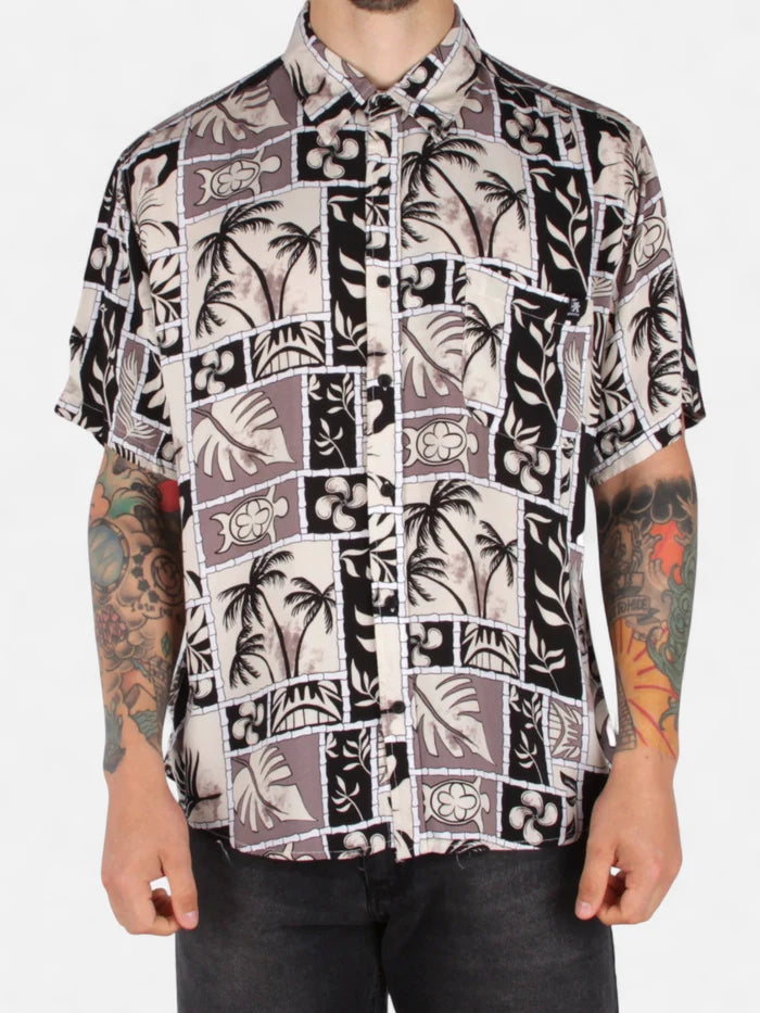 Camisa Gotcha Flip Crema