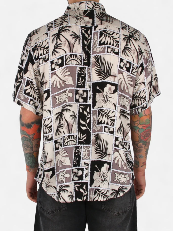 Camisa Gotcha Flip Crema