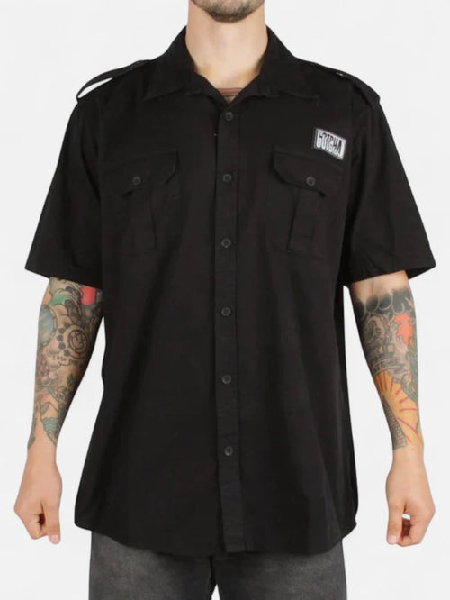 Camisa Gotcha Surf Wave Negro