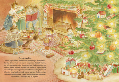 Cat Family Christmas - Mabel & Fox