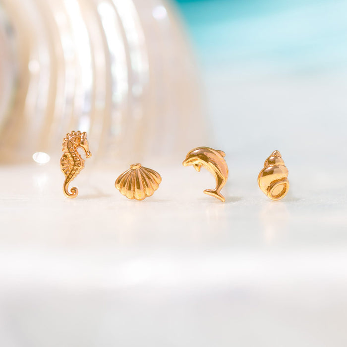 Coastal Creatures Stud Set