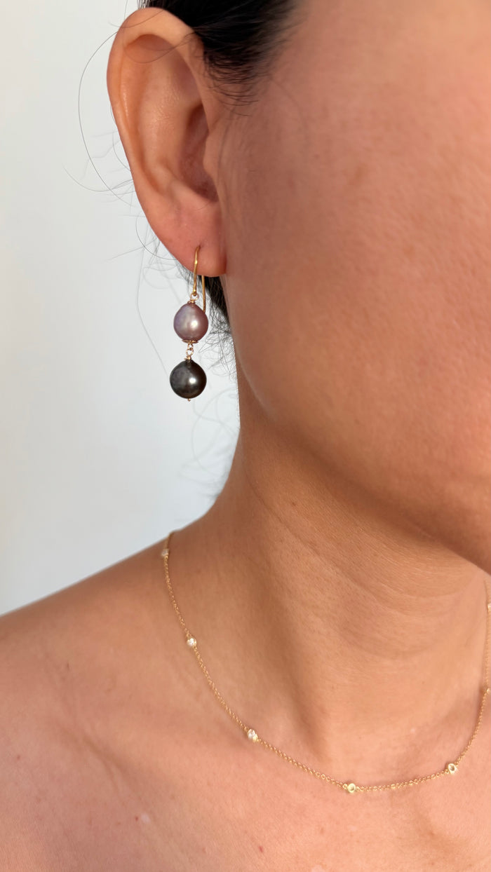 Coco earrings - Edison x Tahitian