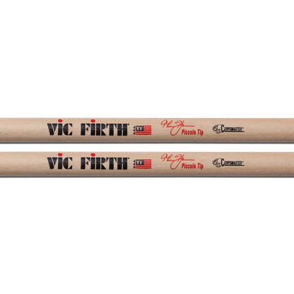 Corpsmaster Signature Snare -- Thom Hannum Piccolo Tip Drumsticks