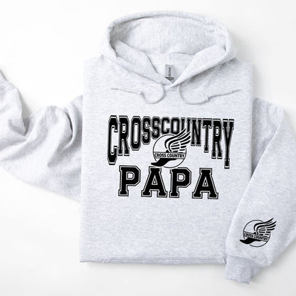 Cross Country Personalized Hoodie Sweatshirt for Mom, Dad or Family Supporters