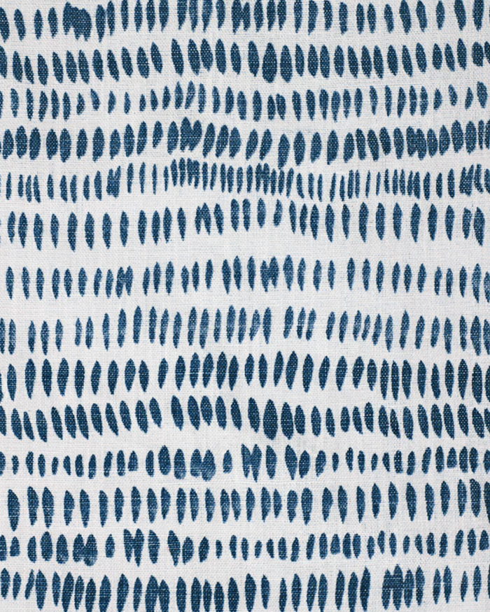 Dashes Pillow Cover in Navy Blue