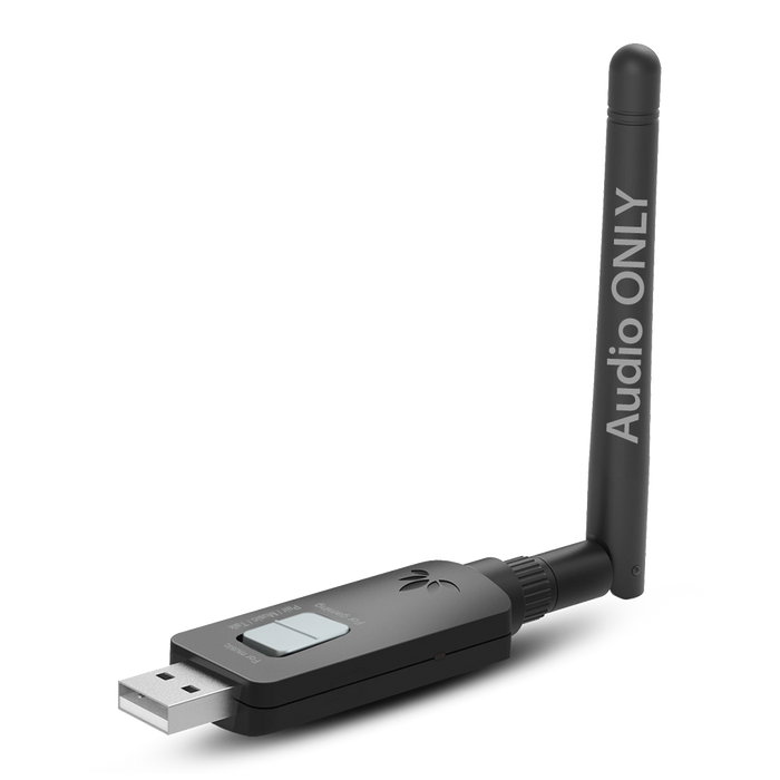 DG60P Long-Range Bluetooth USB Audio Transmitter for PS5, PS4, PC, Laptop, and Mac with aptX Adaptive, Low Latency, and 24-bit HD audio.