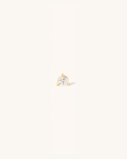Diamond Mini Birthstone Stud