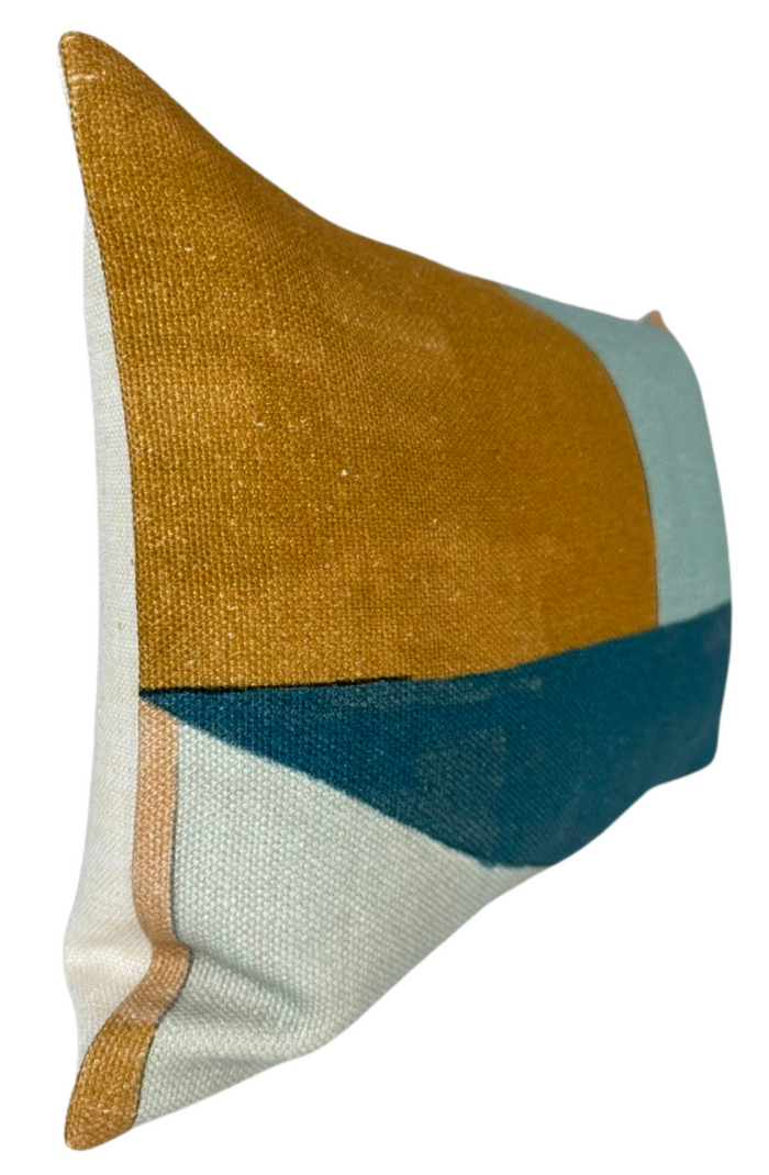 District Pillow Cover in Apricot, Kelly Wearstler Textiles