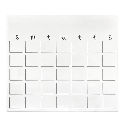 Dry Erase Magnetic Calendar - 15"h x 17"w