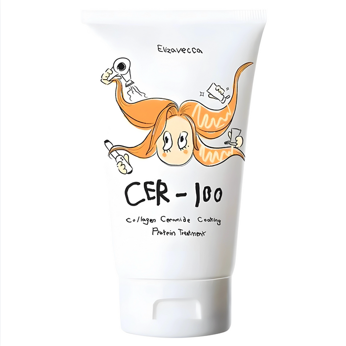 Elizavecca CER-100 product packaging with cartoon character on a white background
