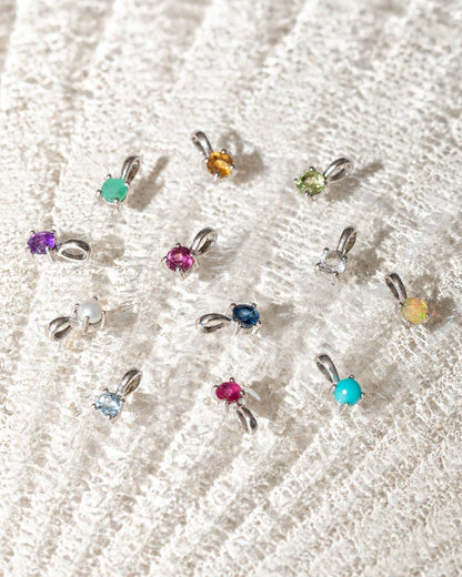 Emerald Birthstone Charm