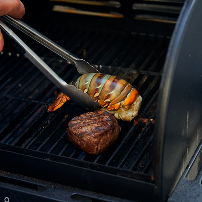 Lobster Tail and Filet Mignon