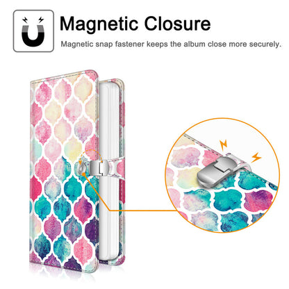 Fintie Wallet Photo Album for 3.4 x 2.8" Film | 64 Pockets