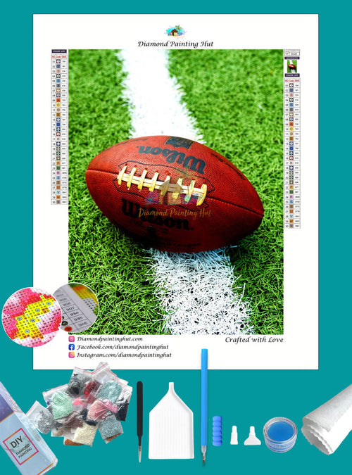 Football Diamond Painting