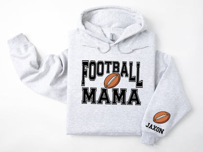 Football Personalized Hoodie Sweatshirt for Mom, Dad or Family Supporters