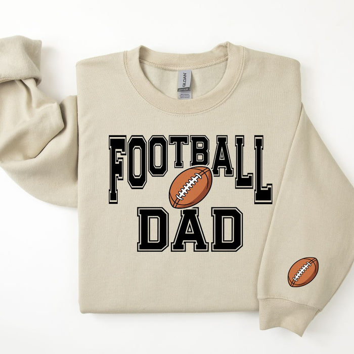 Football Personalized Sweatshirt for Mom, Dad or Family Supporters