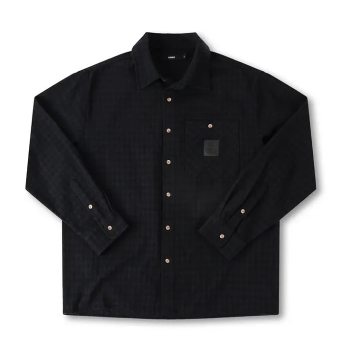 Former - Crux Flannel LS Shirt (Black)