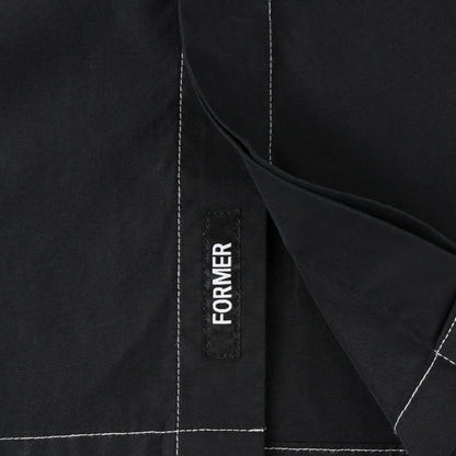 Former - Marilyn Contrast SS Shirt (Black)