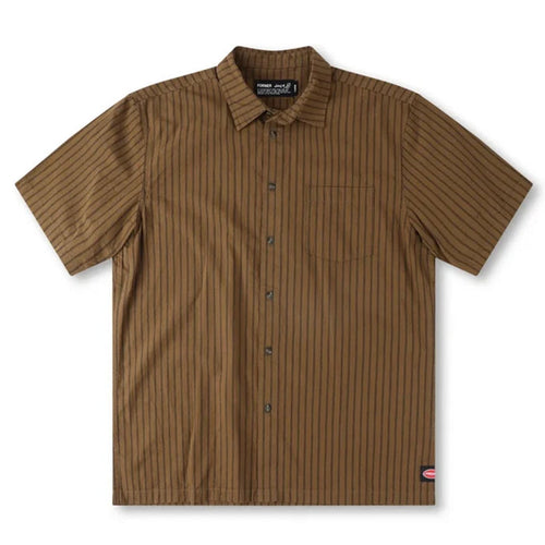 Former  - Reynolds Stripe SS Shirt (Bark)