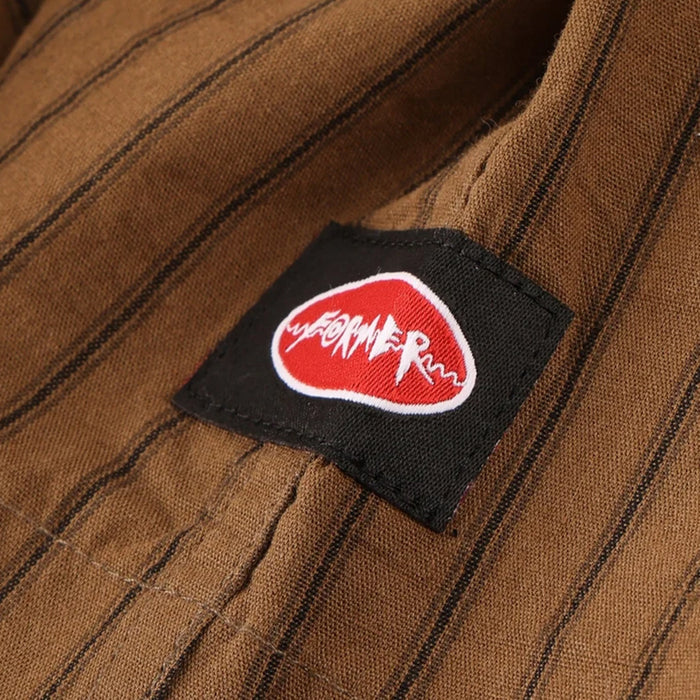 Former  - Reynolds Stripe SS Shirt (Bark)