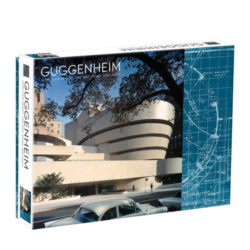 Frank Lloyd Wright Guggenheim Double Sided 500 Piece Puzzle Double Sided 500 Piece Puzzle Galison