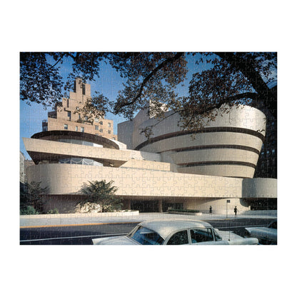Frank Lloyd Wright Guggenheim Double Sided 500 Piece Puzzle Double Sided 500 Piece Puzzle Galison