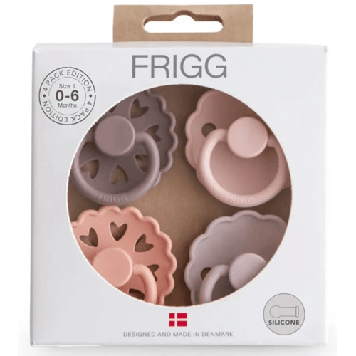 FRIGG - Pacifier 4 Pack - Sunset Bliss - Mabel & Fox