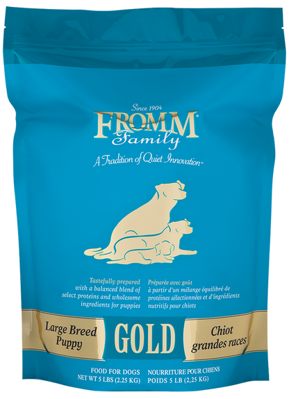 Fromm Gold Dry Dog Food - Large Breed Puppy Formula - Dog.Dog.Cat.