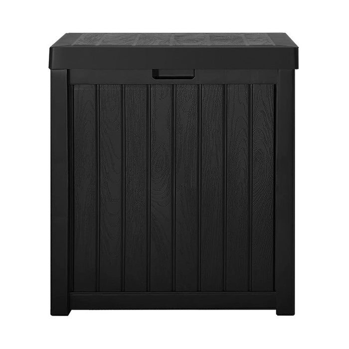 Gardeon Outdoor Storage Box 195L Bench Seat Garden Deck Toy Tool Sheds -Home Living Store - -