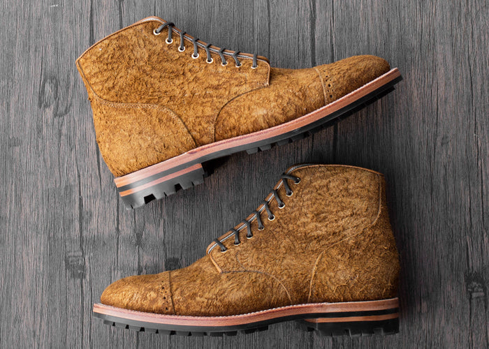 Garrison Boot Bronze Rough Suede