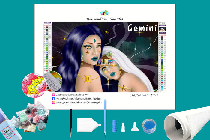 Gemini Diamond Painting