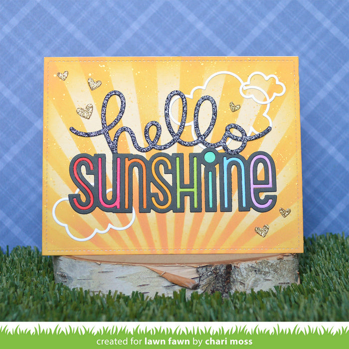 giant hello sunshine