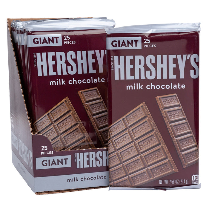 Giant Hershey's Bars -12ct Milk Chocolate