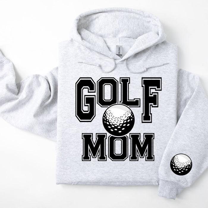 Golf Personalized Hoodie Sweatshirt for Mom, Dad or Family Supporters